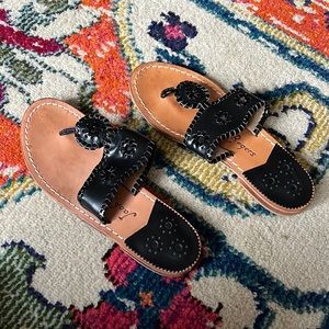 Black Jack Rogers Sandals
